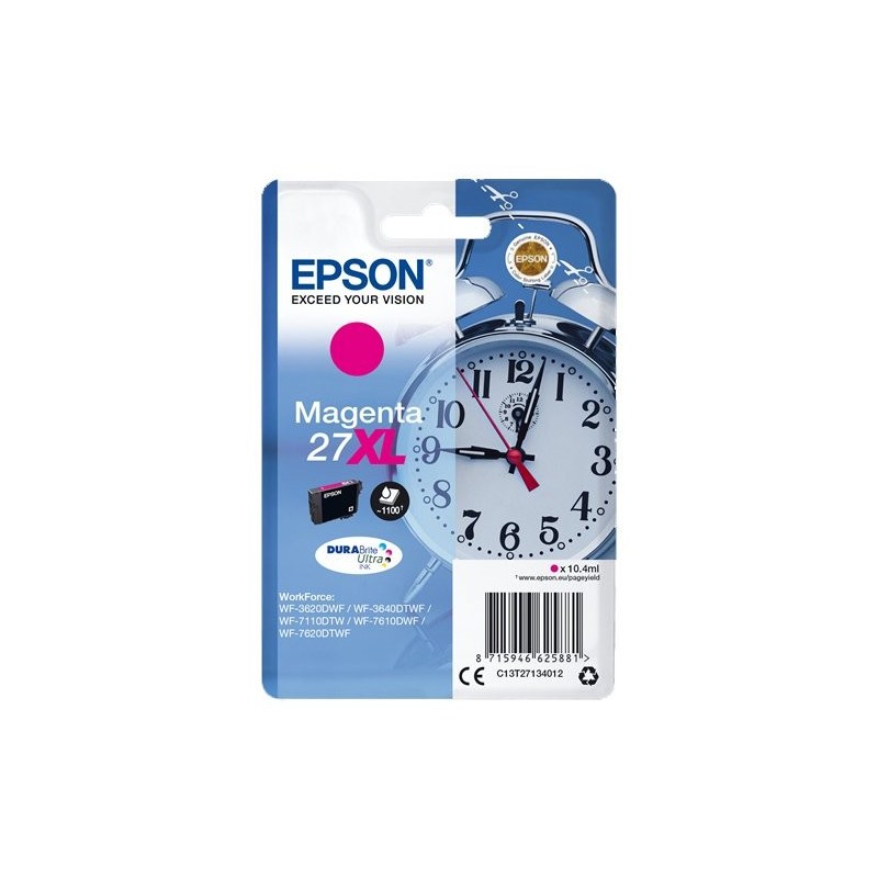 CART.IJ.EPSON T271340 Nº27XL MAGENTA