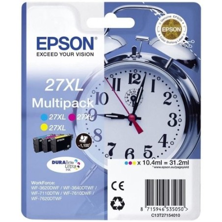 CART.IJ.EPSON T271540 Nº27XL MULTIPACK