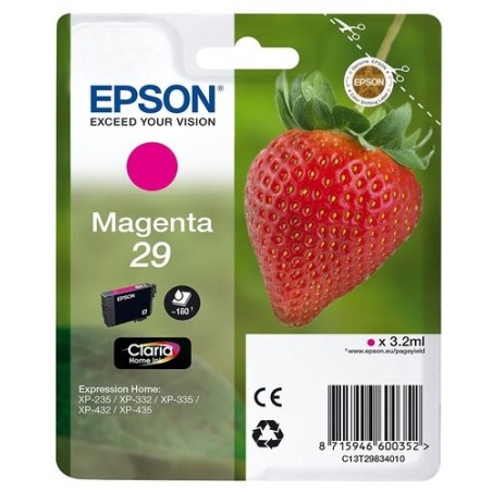 CART.IJ.EPSON T298340 Nº29 MAGENTA