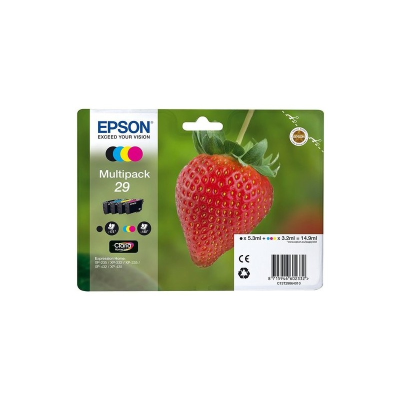 CART.IJ.EPSON T298640 Nº29 MULTIPACK
