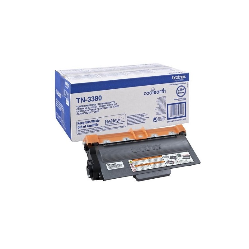 TONER BROTHER TN-3380 NEGRO (8.000 PÁG.)