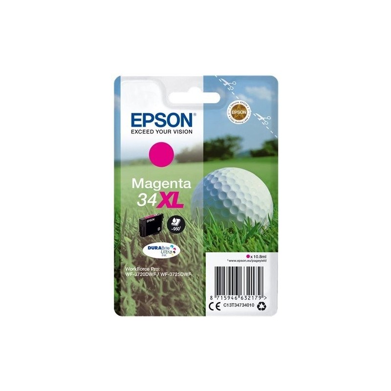 CART.IJ.EPSON T347340 Nº34XL MAGENTA