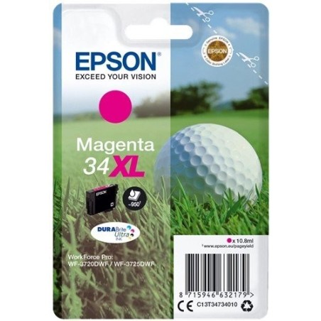 CART.IJ.EPSON T347340 Nº34XL MAGENTA