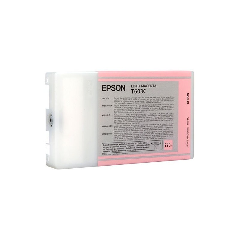 CART.IJ.EPSON T603C00 MAGENTA CLARO