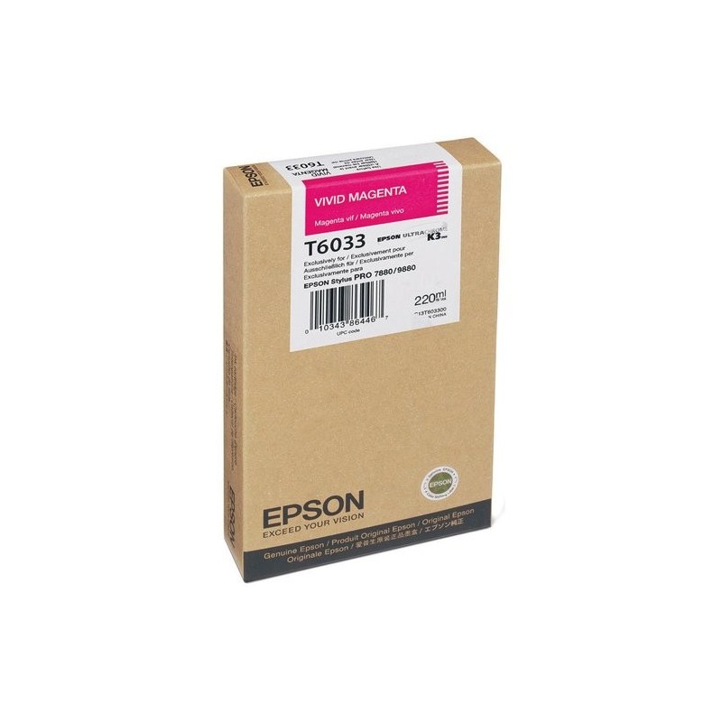 CART.IJ.EPSON T603300 MAGENTA VIVIDO