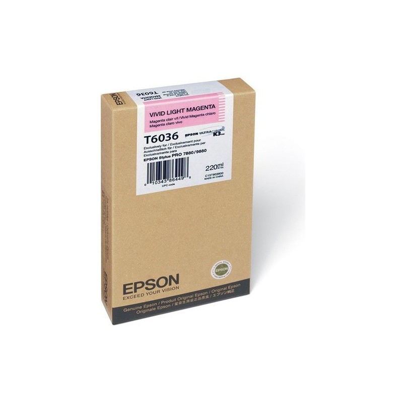 CART.IJ.EPSON T603600 MAGENTA SUAVE