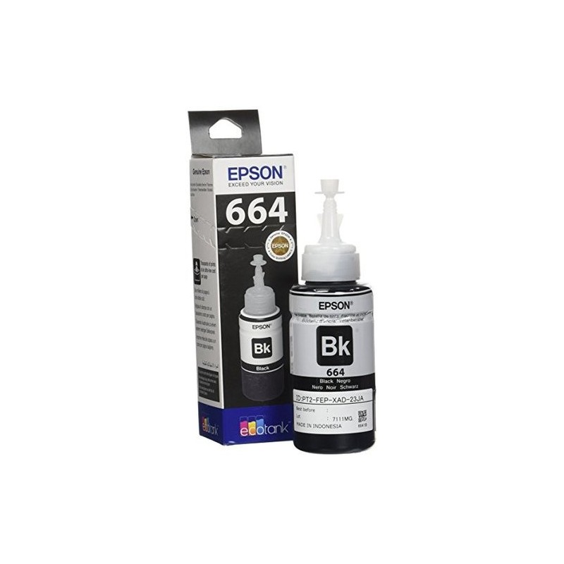 CART.IJ.EPSON T664140 ECOTANK NEGRO
