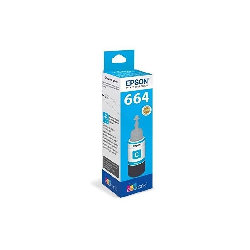 CART.IJ.EPSON T664240 ECOTANK CIAN