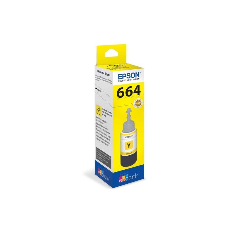 CART.IJ.EPSON T664440 ECOTANK AMARILLO