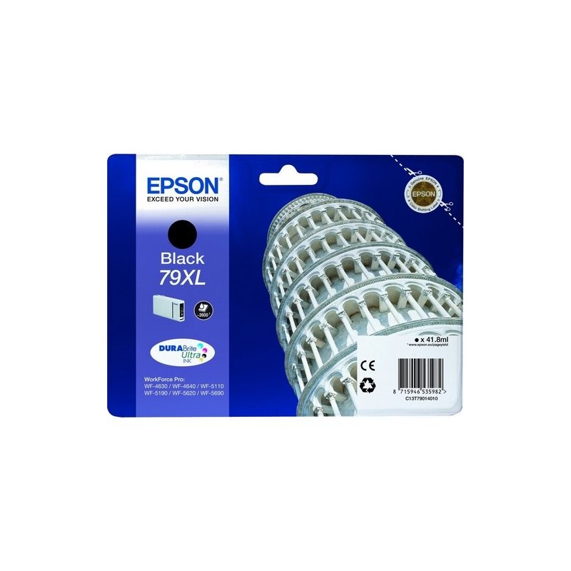 CART.IJ.EPSON T790140 Nº79XL NEGRO