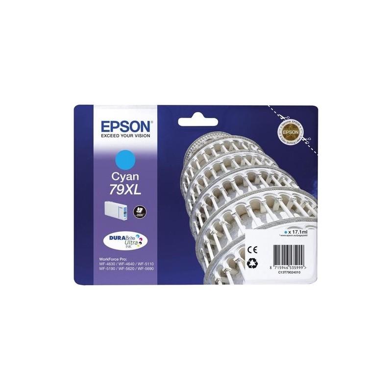 CART.IJ.EPSON T790240 Nº79XL CIAN