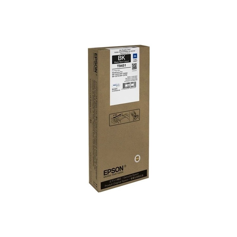 CART.IJ.EPSON T945140 XL NEGRO