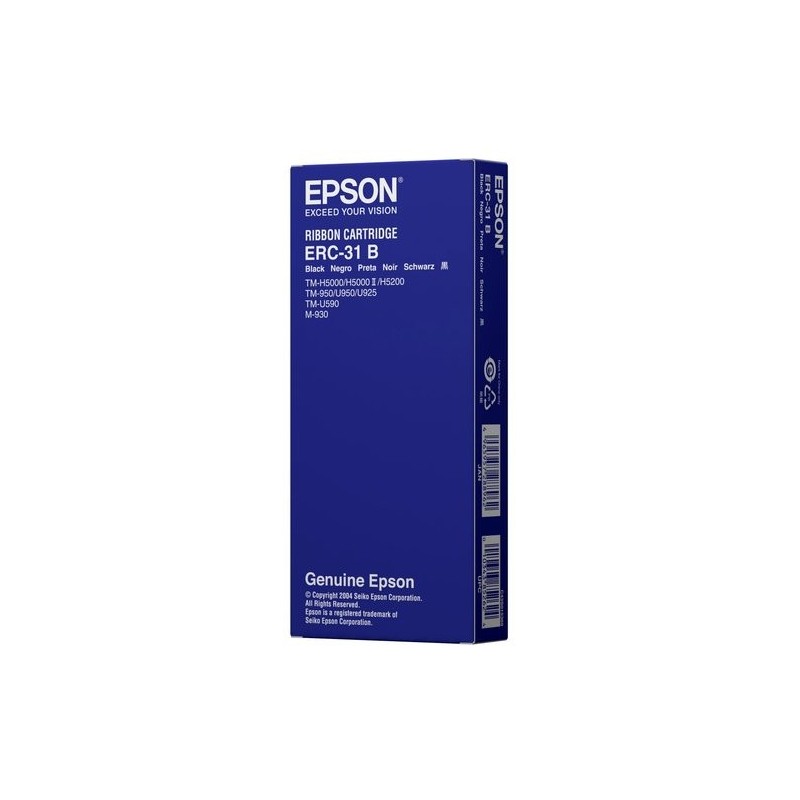 CINTA EPSON S015369 ERC-31B NEGRA