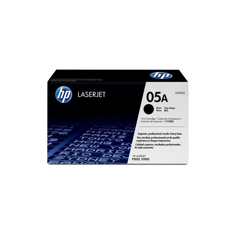 TONER HP Nº05A CE505A LJ P2035 NEGRO