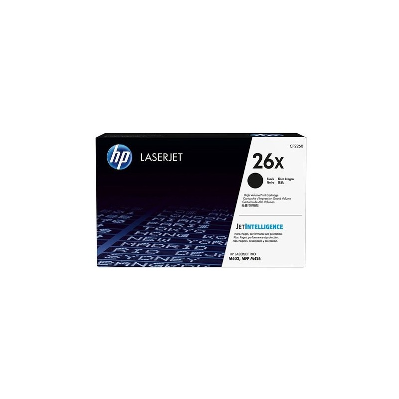 TONER HP Nº26X CF226X LJ 402/426 NEGRO