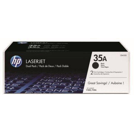 TONER HP Nº35A CB435A LJ P1005-6 NEGRO