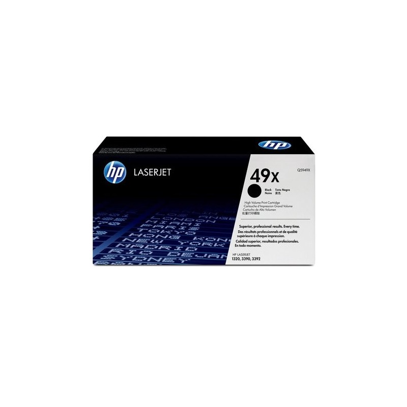 TONER HP Nº49X Q5949X LJ 1320/3390 NG.MC