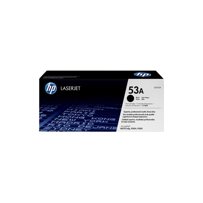 TONER HP Nº53A Q7553A LJ 2015/2525 NEGRO