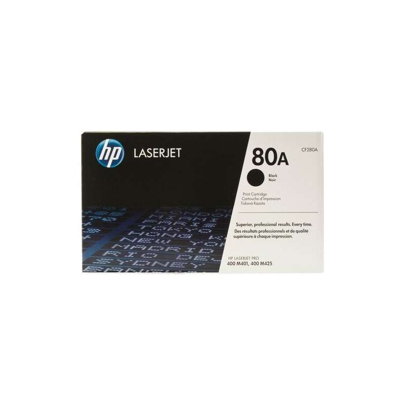 TONER HP Nº80A CF280A LJ PRO 400 NEGRO