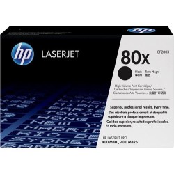 TONER HP Nº80A CF280X LJ PRO M 401 NEGRO