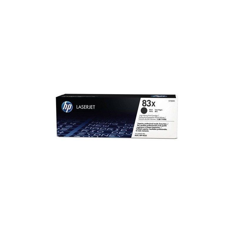 TONER HP Nº83X CF283X LJ M201N/225 NEGRO