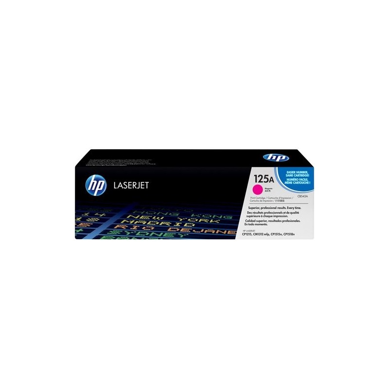 TONER HP Nº125A CB543A LJ 1210 MAGENTA