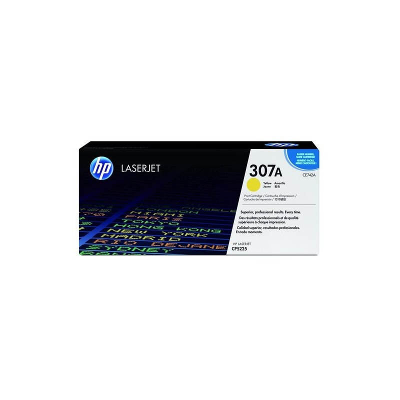 TONER HP Nº307A CE742A LJ CP5225 AMARILL