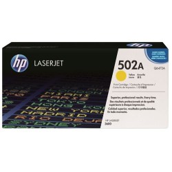 TONER HP Nº502A Q6472A LJ C.3600 AMARILL
