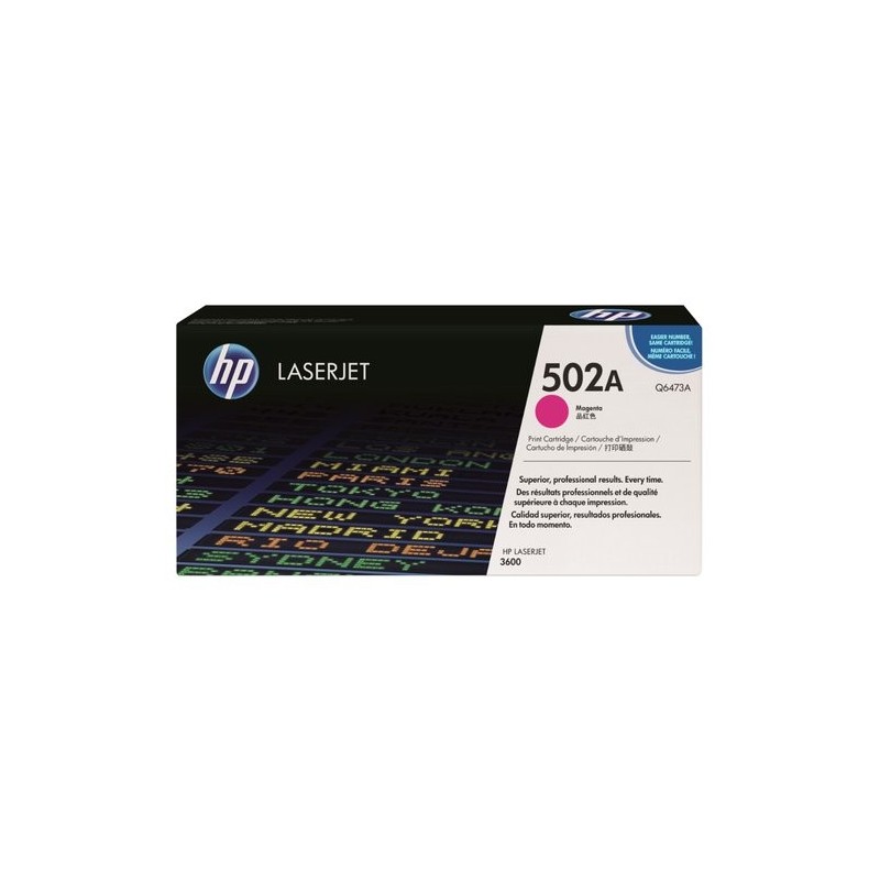 TONER HP Nº502A Q6473A LJ C.3600 MAGENTA