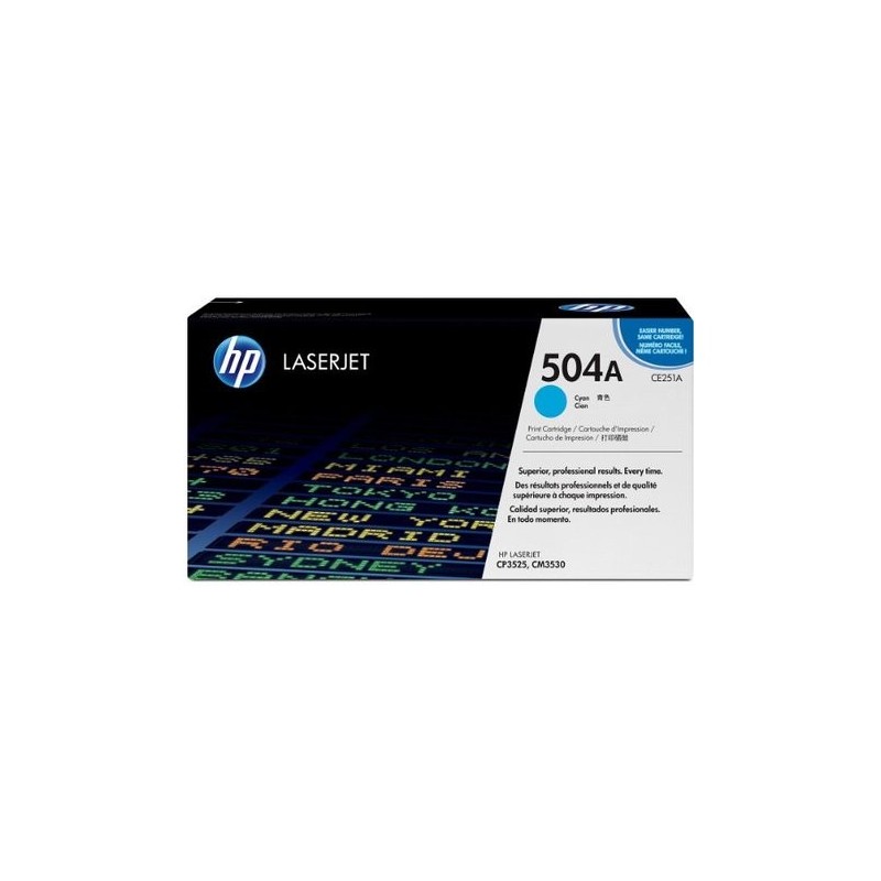 TONER HP Nº504A CE251A LJ CP3525  CIAN