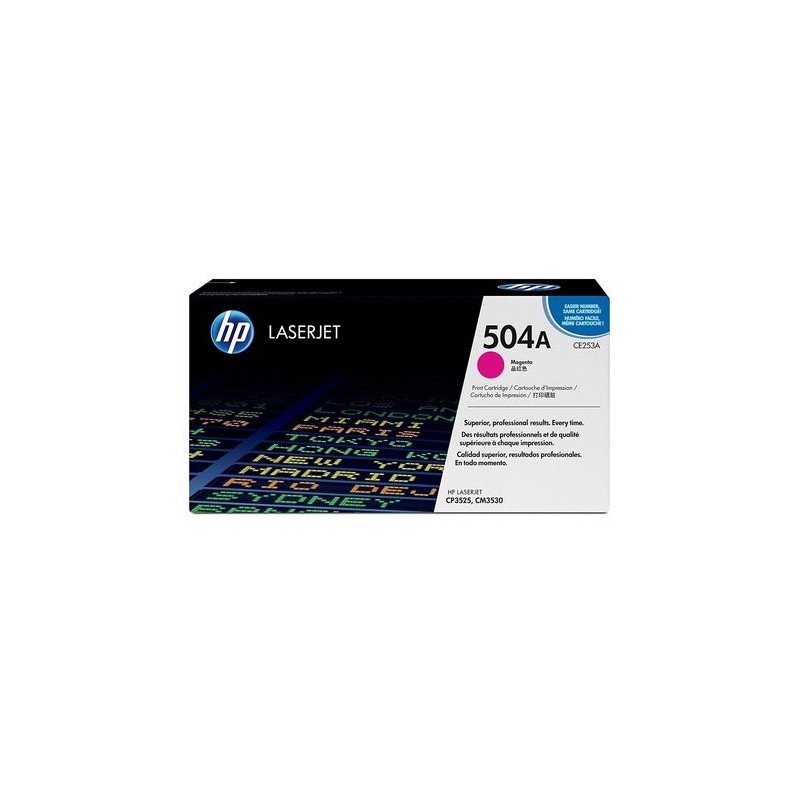 TONER HP Nº504A CE253A LJ CP3525 MAGENTA