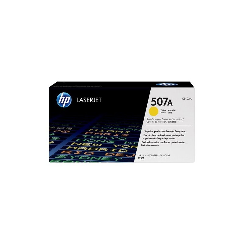 TONER HP Nº507A CE402A  AMARILLO