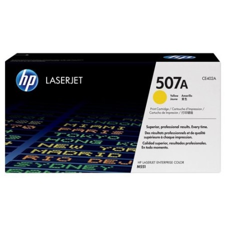 TONER HP Nº507A CE402A  AMARILLO