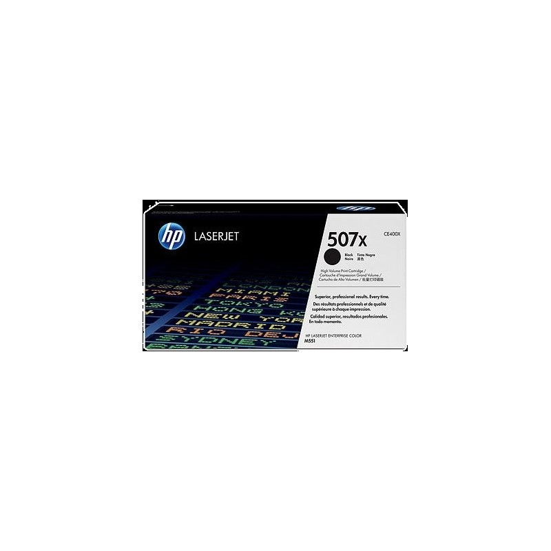 TONER HP Nº507X CE400X LJ M551/575 NEGRO