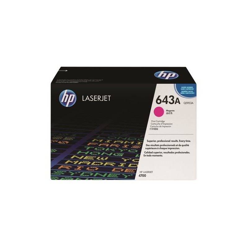 TONER HP Nº643A Q5953A LJ C.4700 MAGENTA