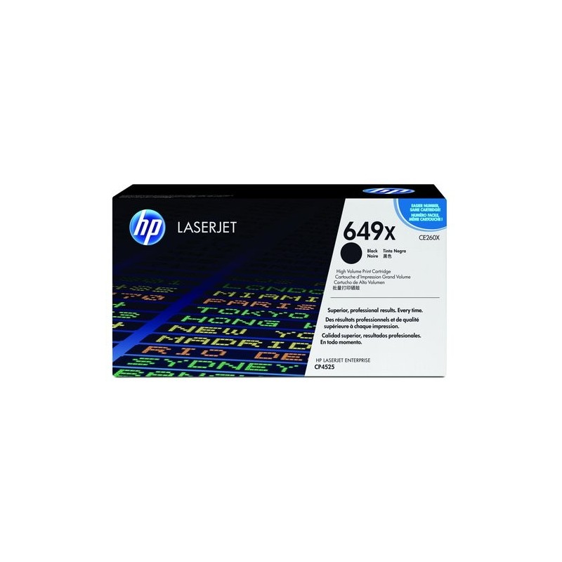 TONER HP Nº 649X CE260X LJ CP-4025 NEGRO