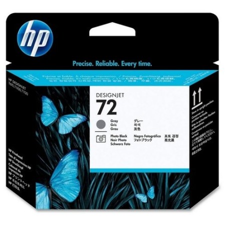CABEZAL HP C9380A Nº72 GRIS Y NEGRO FOTO