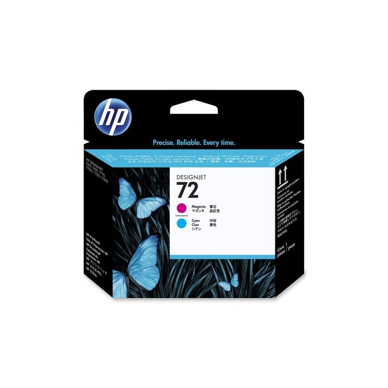 CABEZAL HP C9383A Nº72 MAGENTA Y CIAN