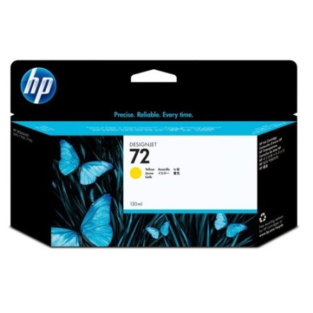 CART.IJ.HP C9373A Nº72 AMARILLO (130ML)