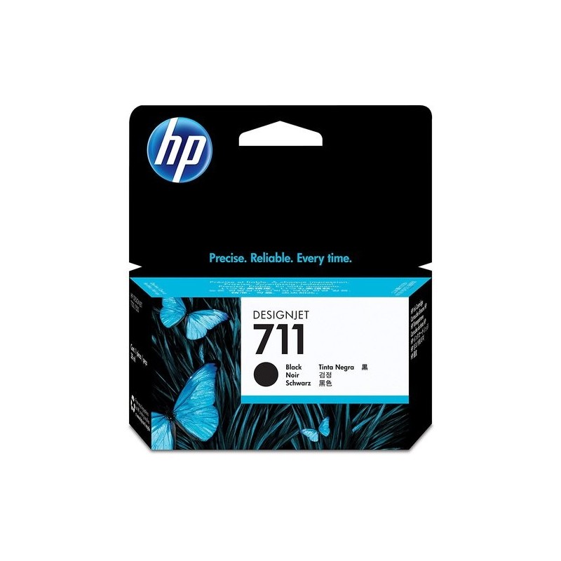 CART.IJ.HP CZ129A Nº711 NEGRO 38 ML