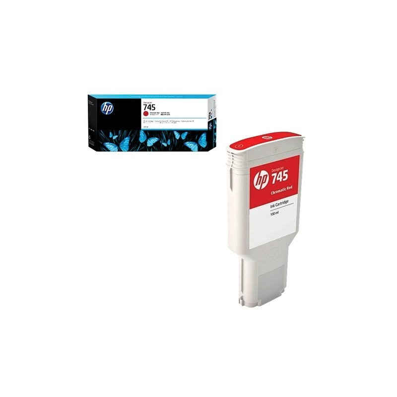CART.IJ.HP F9K06A Nº745 ROJO