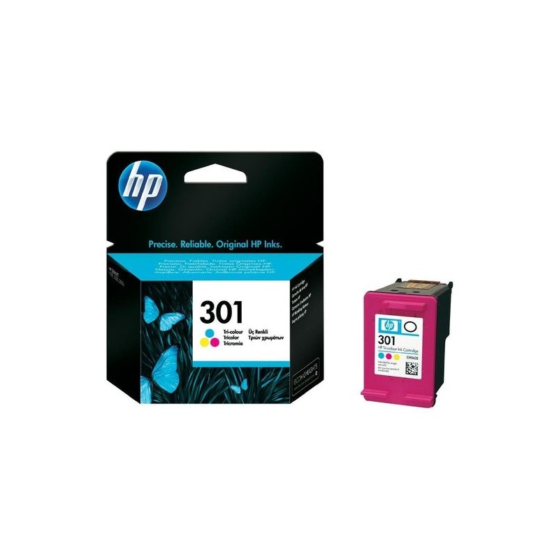 CART.IJ.HP CH562EE Nº 301 TRICOLOR