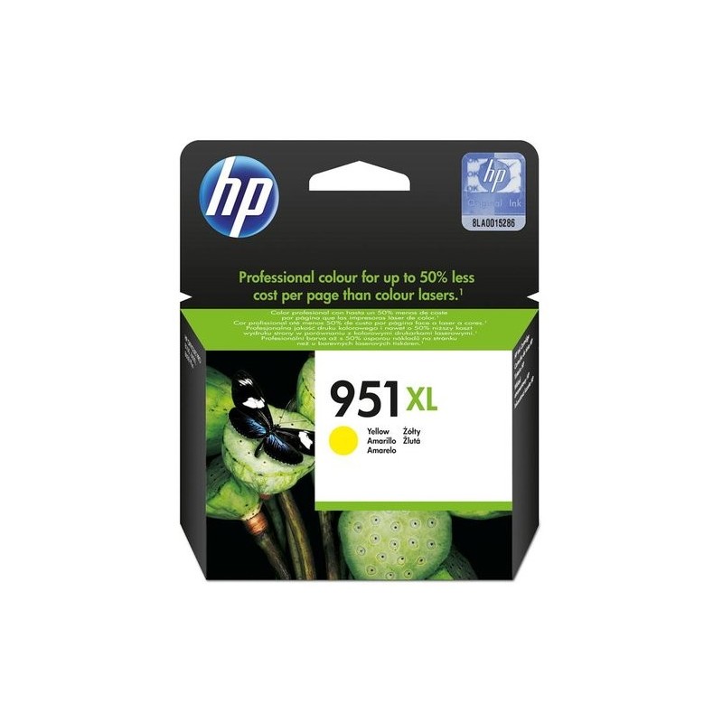 CART.IJ.HP CN048AE Nº951XL AMARILLO