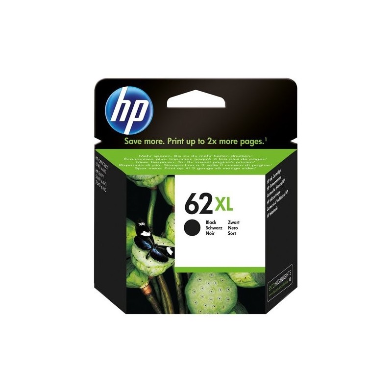 CART.IJ.HP C2P05AE Nº 62XL NEGRO