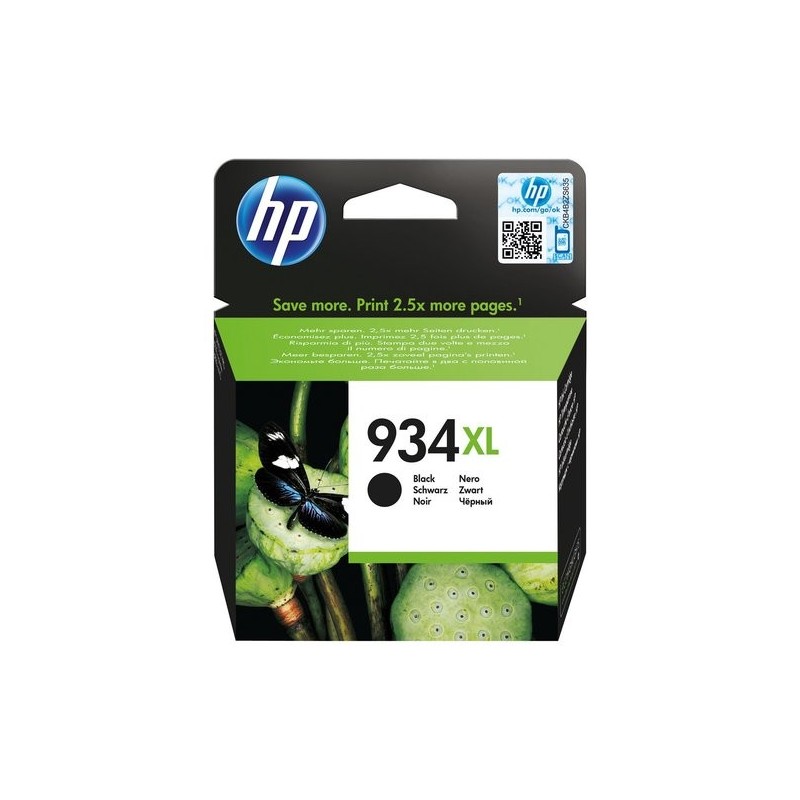 CART.IJ.HP C2P23AE Nº934XL NEGRO 1000 PA