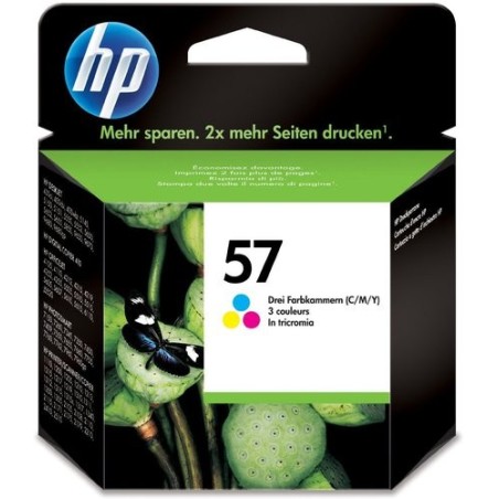 CART.IJ.HP C6657AE Nº57 COLOR 17ML