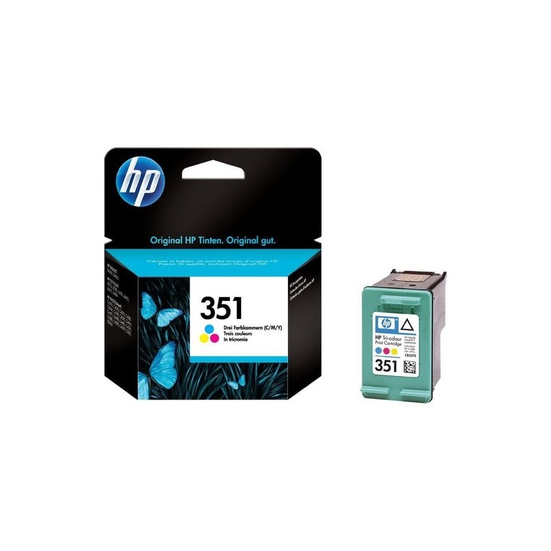 CART.IJ.HP CB337EE Nº351 TRICOLOR