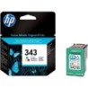 CART.IJ.HP C8766EE Nº343 TRICOLOR 7ML