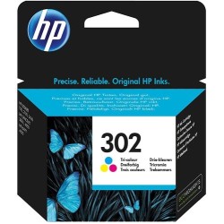 CART.IJ.HP F6U65AE Nº302 TRICOLOR 165 PA
