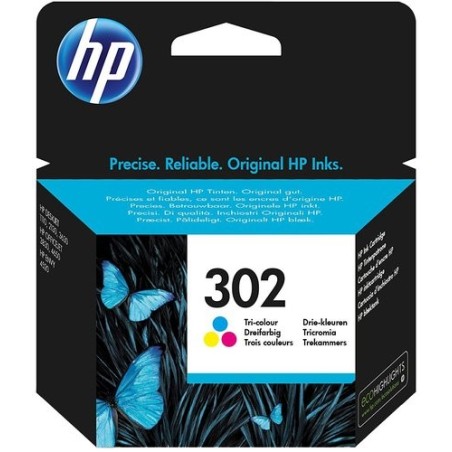 CART.IJ.HP F6U65AE Nº302 TRICOLOR 165 PA